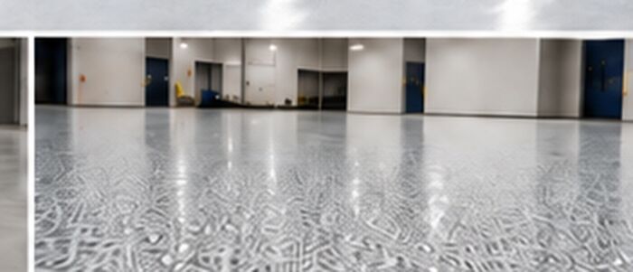 Decorative epoxy floor